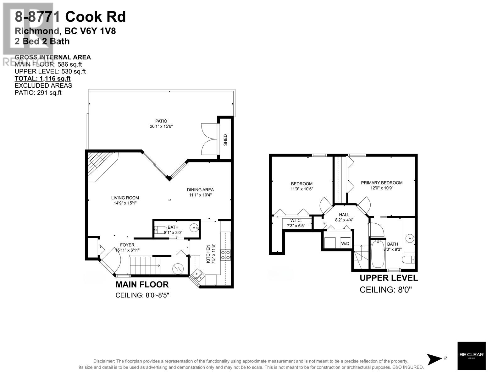 #8-8771 COOK Road, Richmond