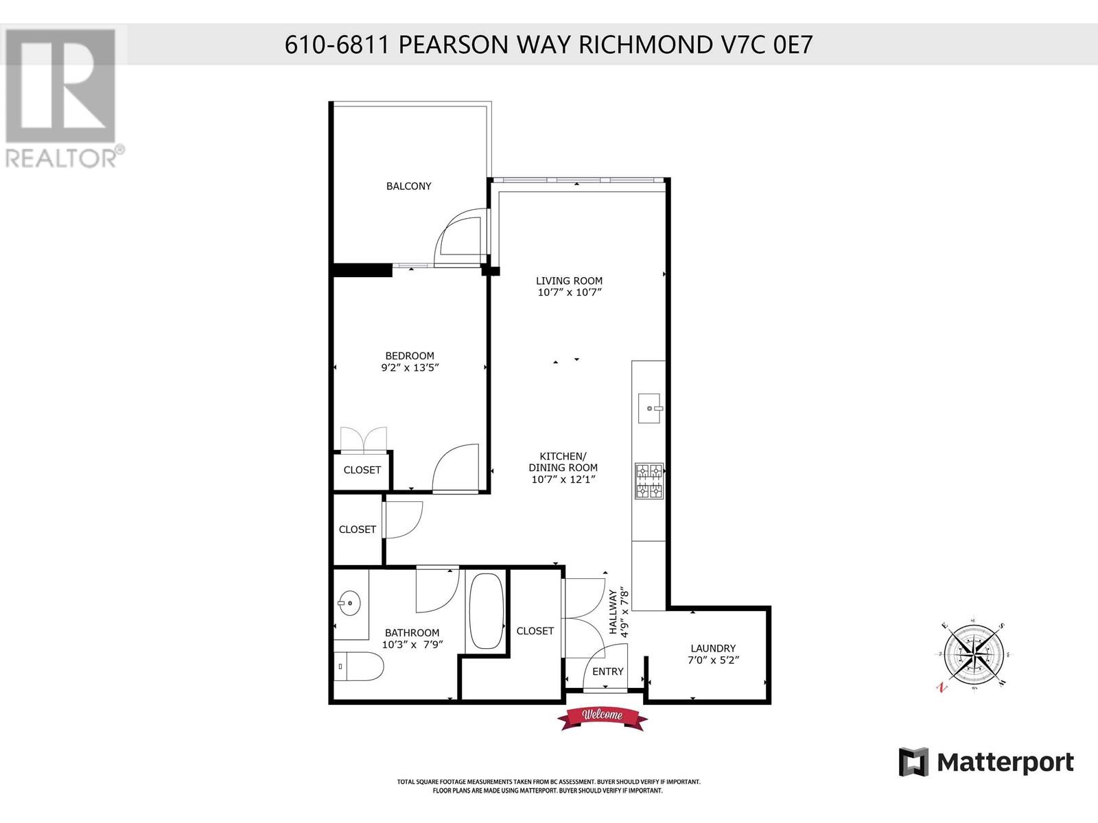 #610-6811 PEARSON Way, Richmond