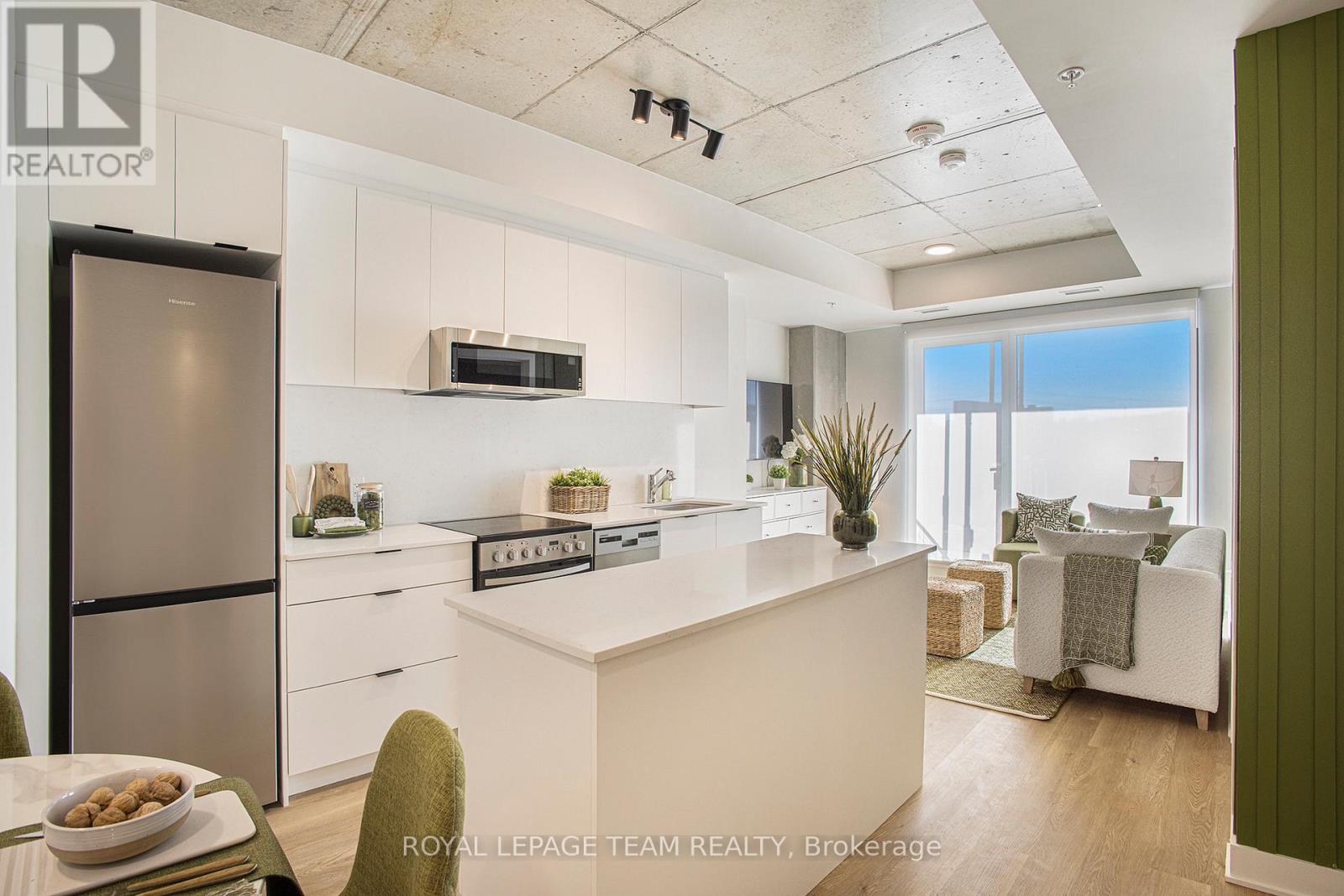 Model Unit A211 - Kitchen/Living