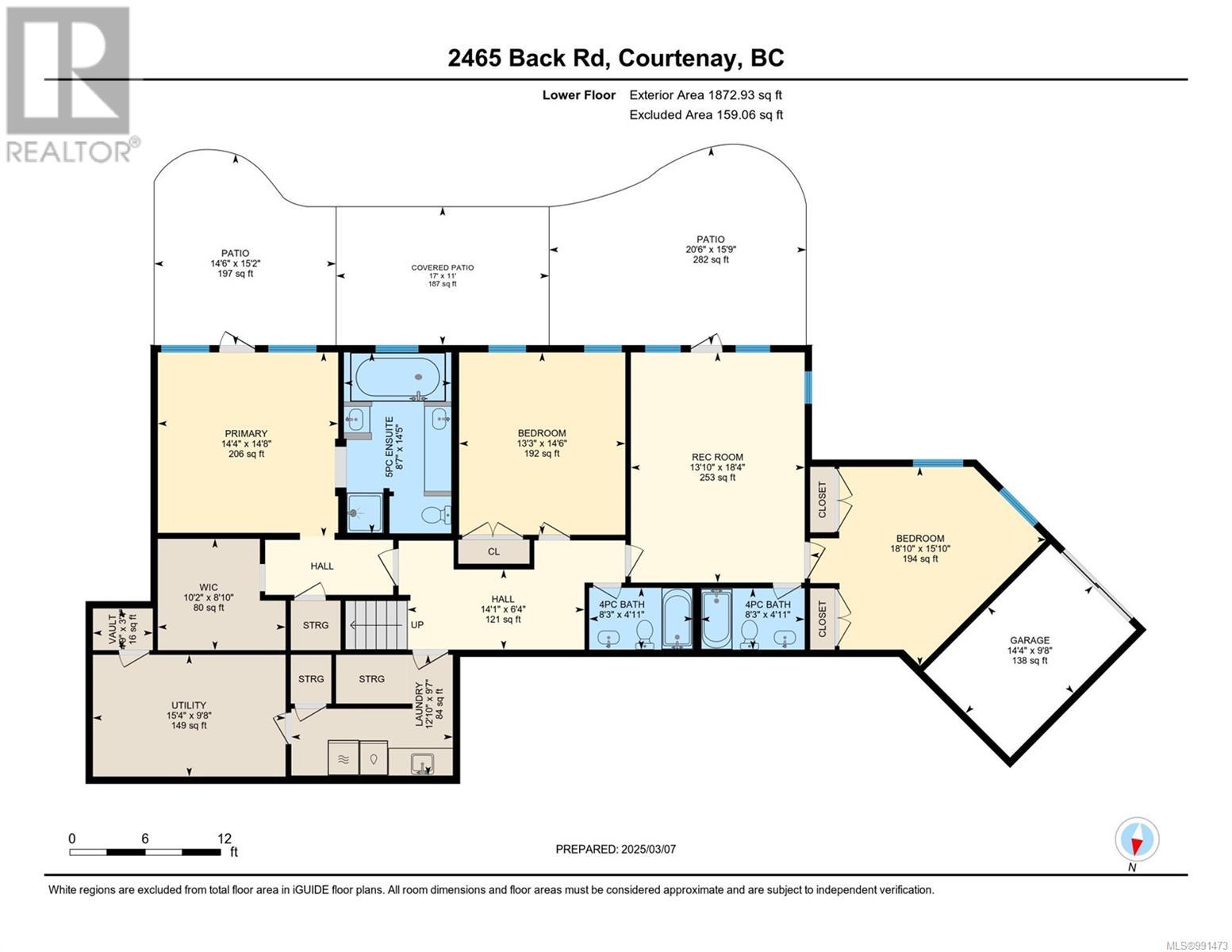 2465 Back Rd, Courtenay real estate listing 991473
