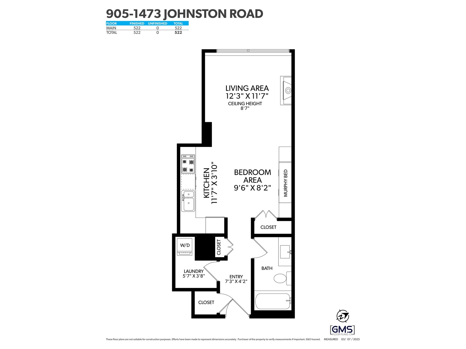 905 1473 JOHNSTON ROAD, White Rock real estate listing R2976277