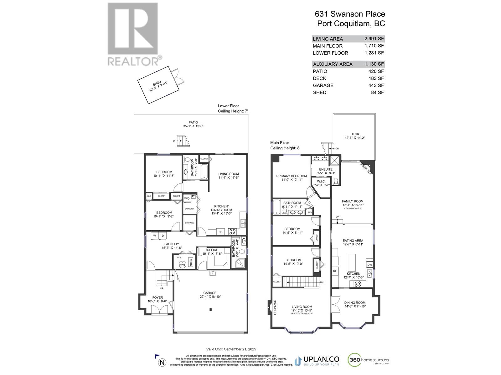 631 SWANSON PLACE, Port Coquitlam real estate listing R2977526
