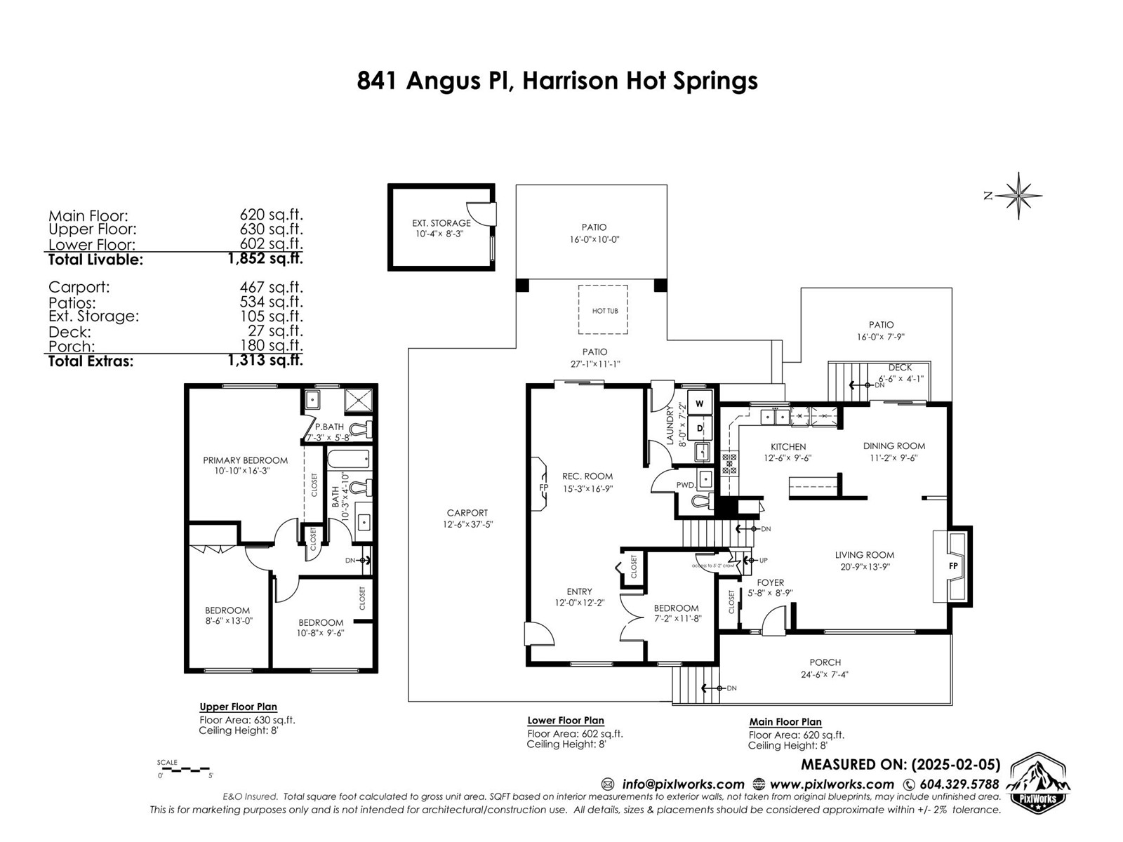 841 ANGUS PLACE, Harrison Hot Springs, Harrison Hot Springs