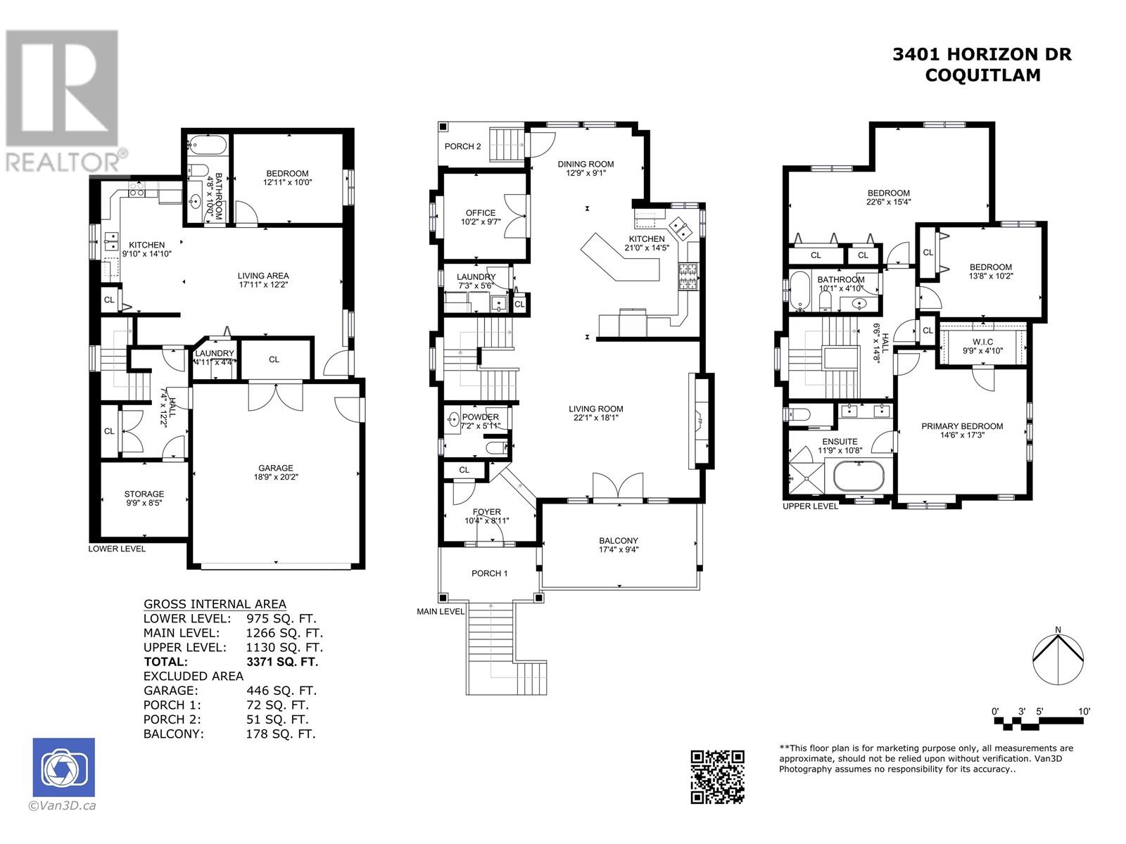 3401 HORIZON DRIVE, Coquitlam real estate listing R2977929