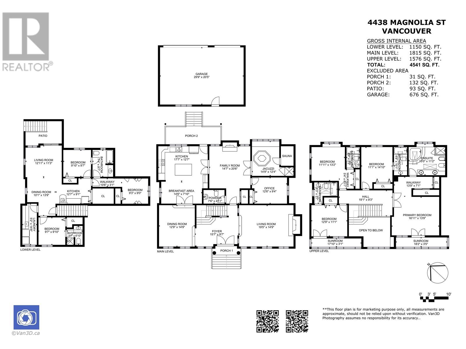4438 MAGNOLIA STREET, Vancouver real estate listing R2980040