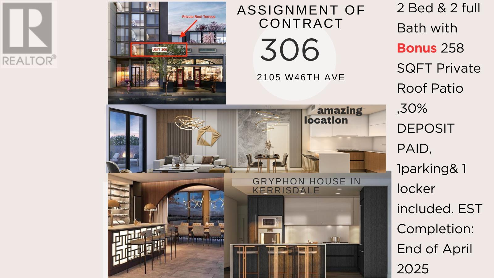 306 2105 W 46TH AVE AVENUE, Vancouver