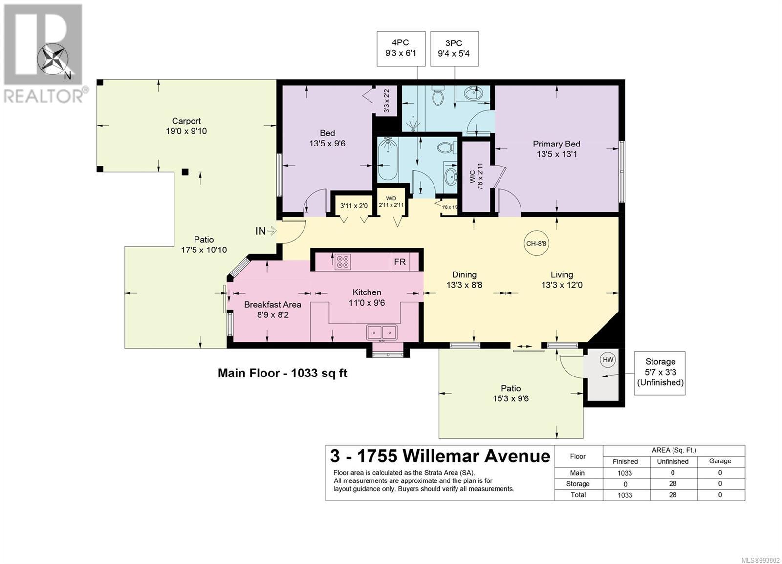 3 1755 Willemar Ave, Courtenay real estate listing 993802