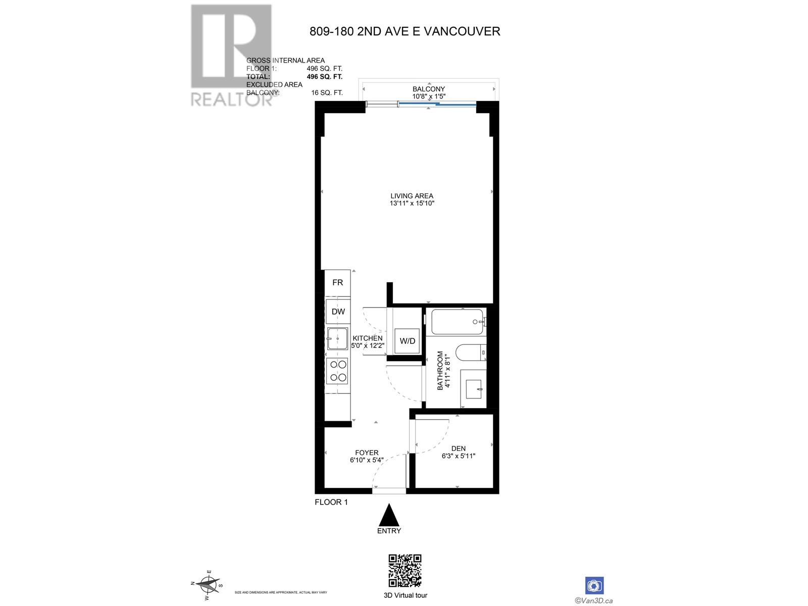 Photo 18 of 809 180 E 2nd Avenue, Vancouver BC