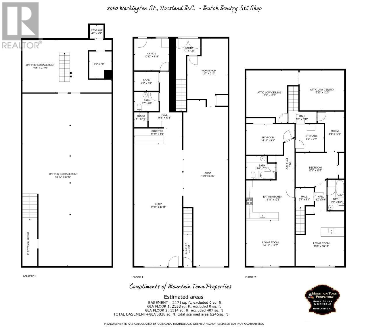 2080 WASHINGTON Street, Rossland
