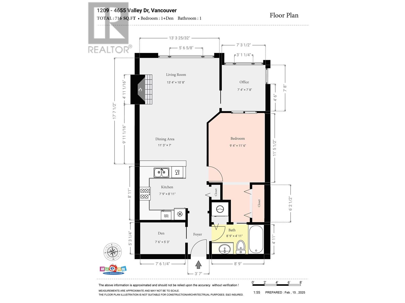 1209 4655 VALLEY DRIVE, Vancouver