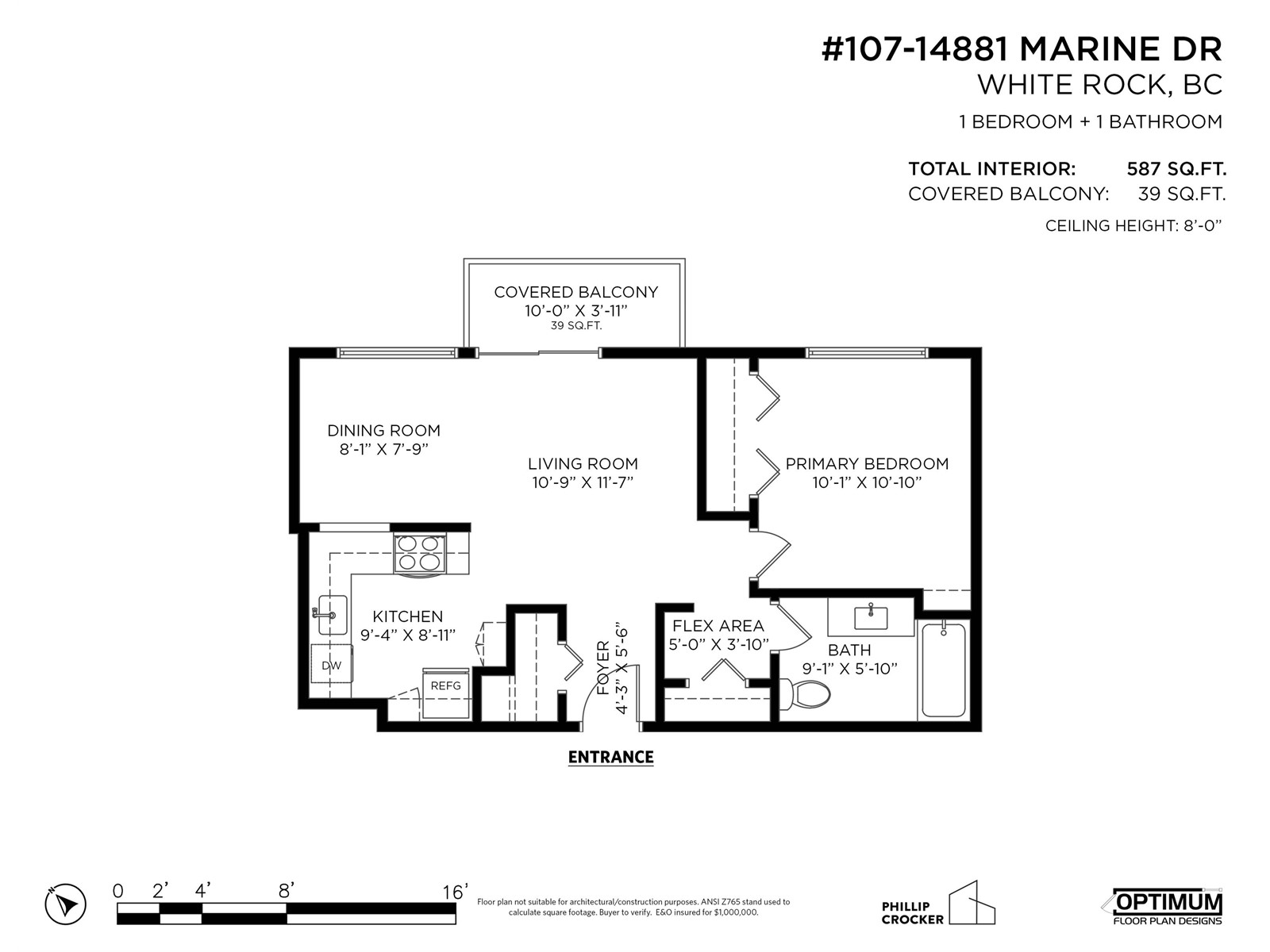 107 14881 MARINE DRIVE, White Rock real estate listing R2986722