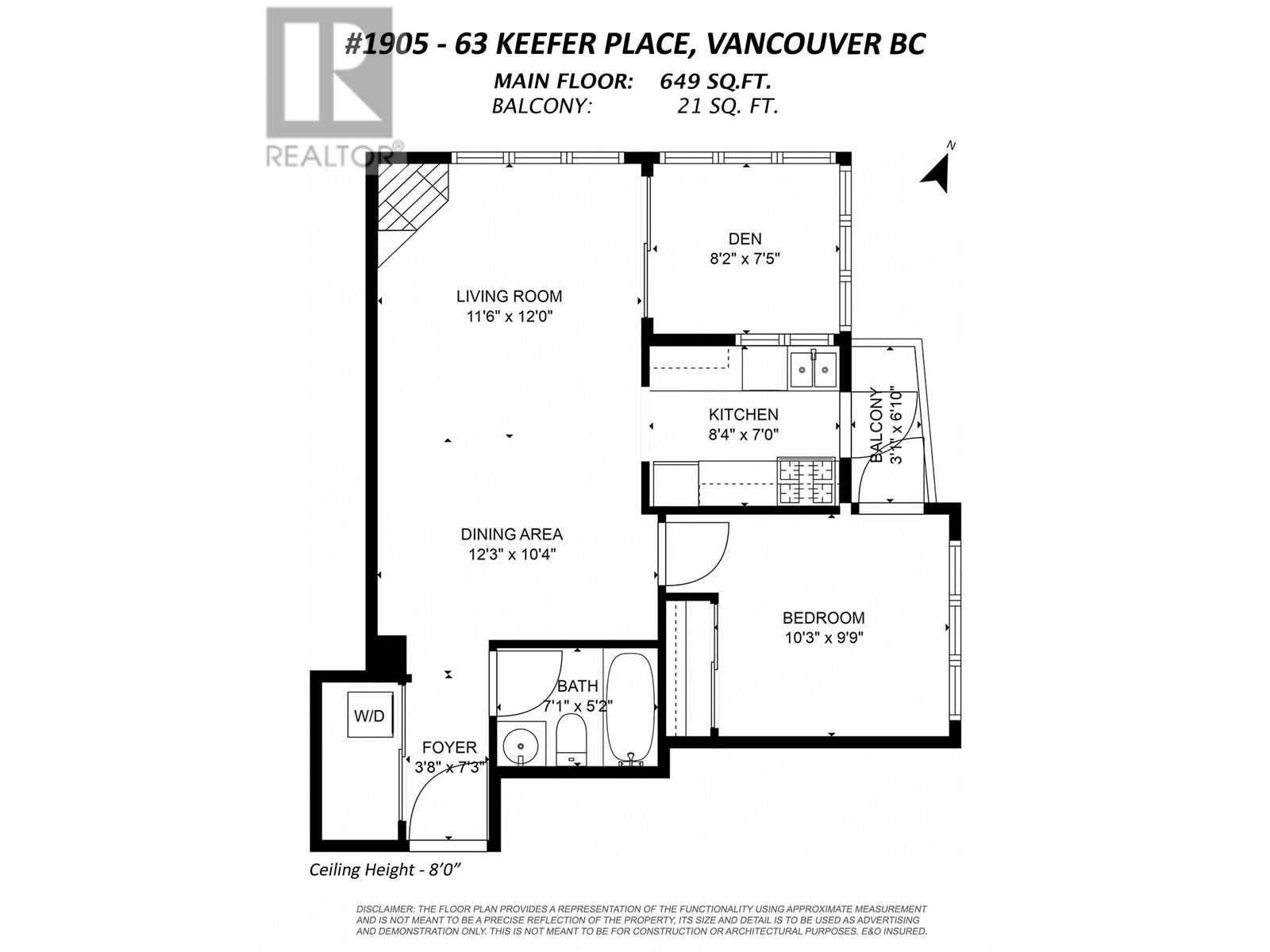 1905 63 KEEFER PLACE, Vancouver real estate listing R2987289