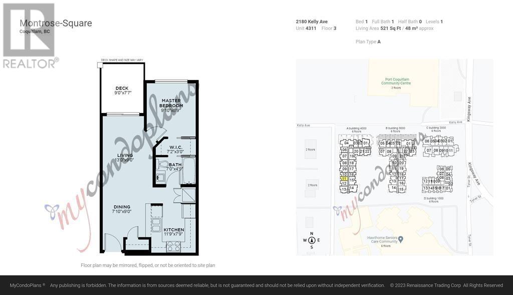 4311 2180 KELLY AVENUE, Port Coquitlam real estate listing R2984544