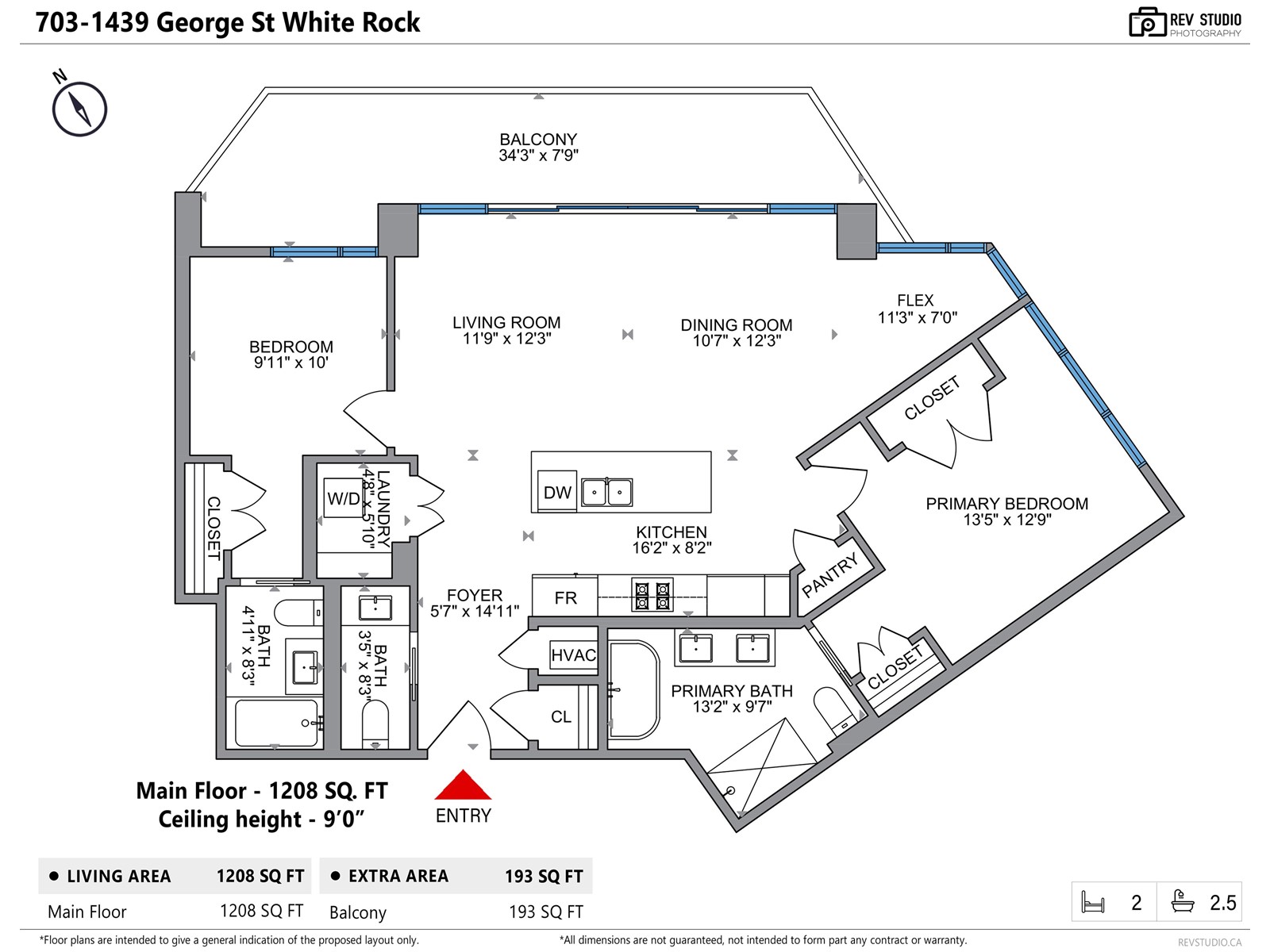 703 1439 GEORGE STREET, White Rock real estate listing R2986918