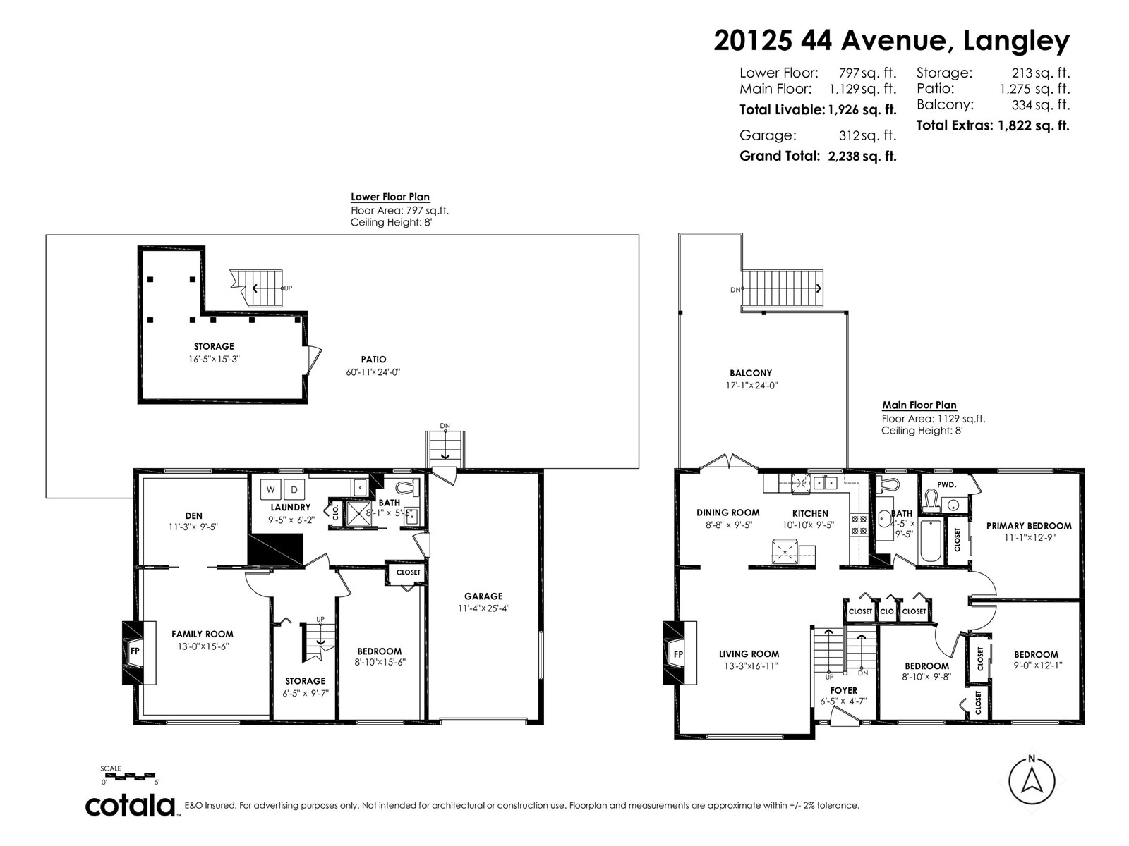 20125 44 AVENUE, Langley real estate listing R2988611