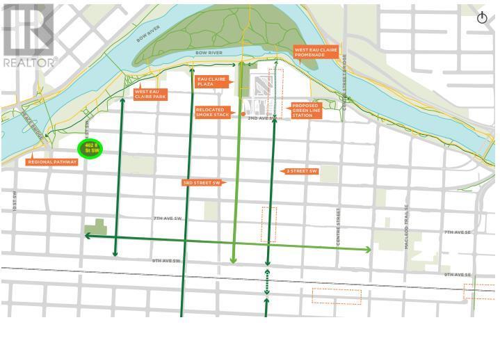 Retail for Sale in   Street SW Downtown Commercial Core Calgary 