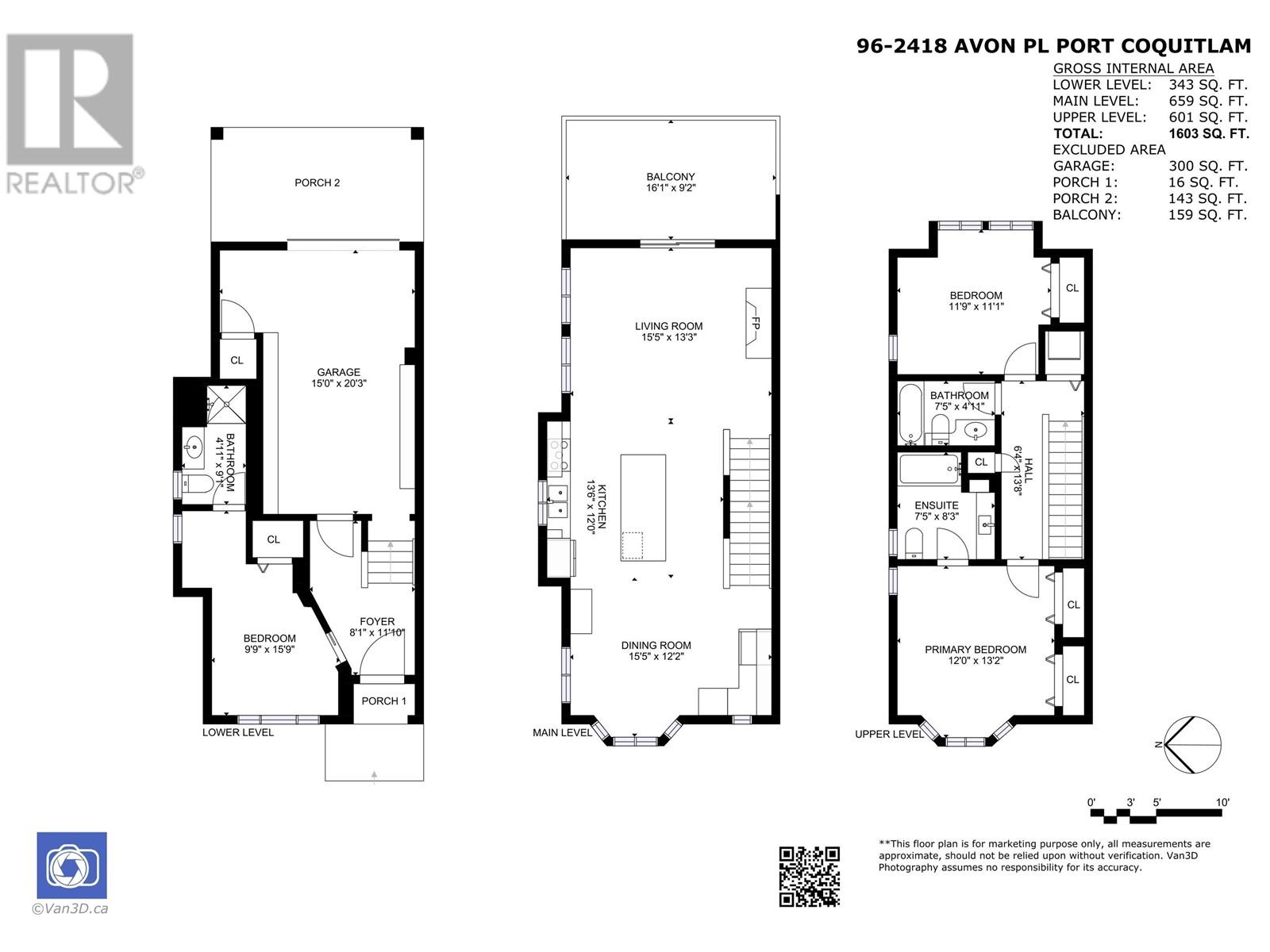 96 2418 AVON PLACE, Port Coquitlam real estate listing R2990248
