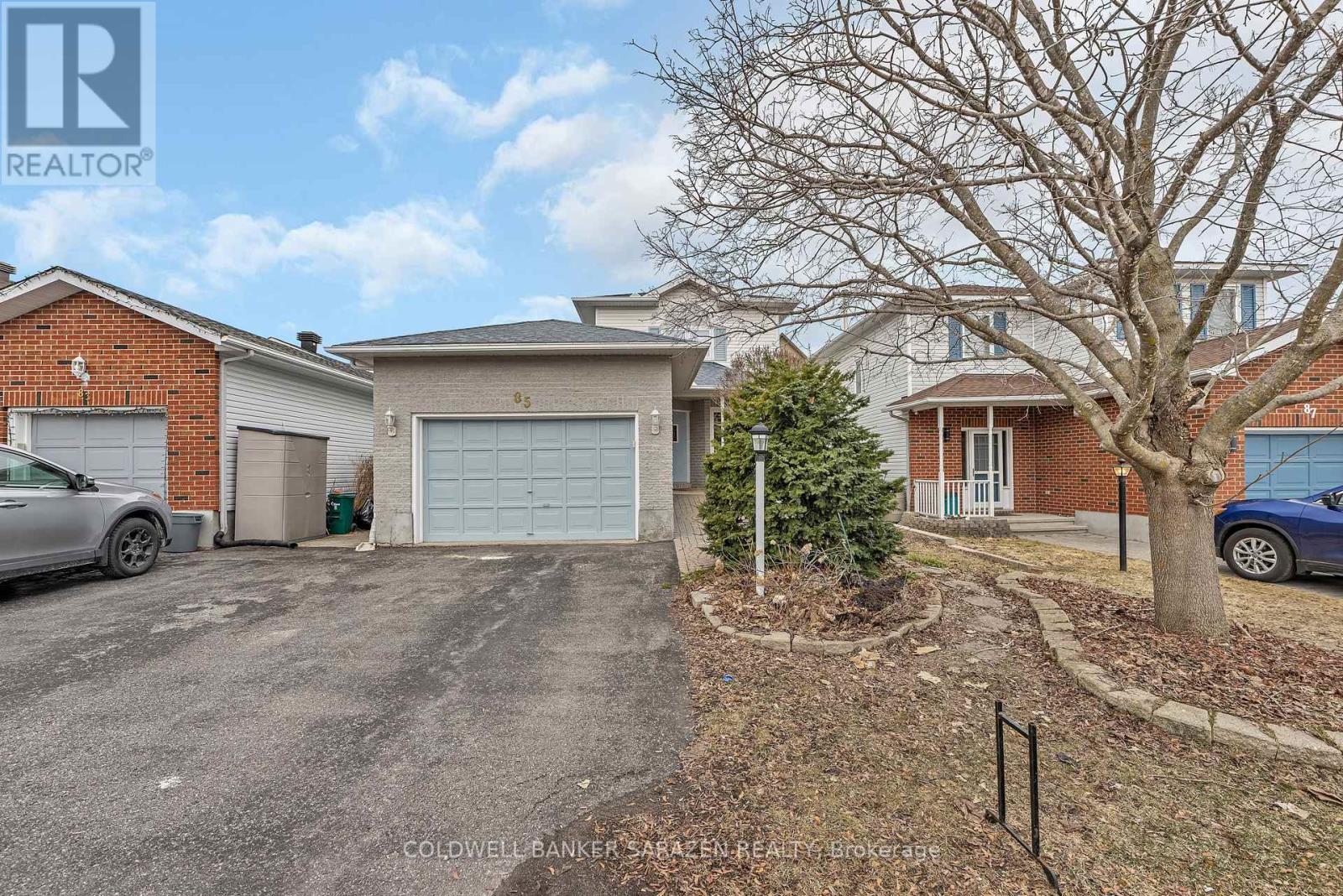 Front - oversized garage
