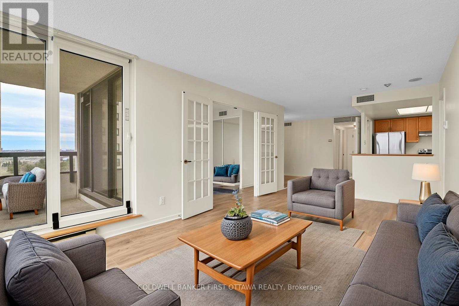 Virtually Staged Living Room