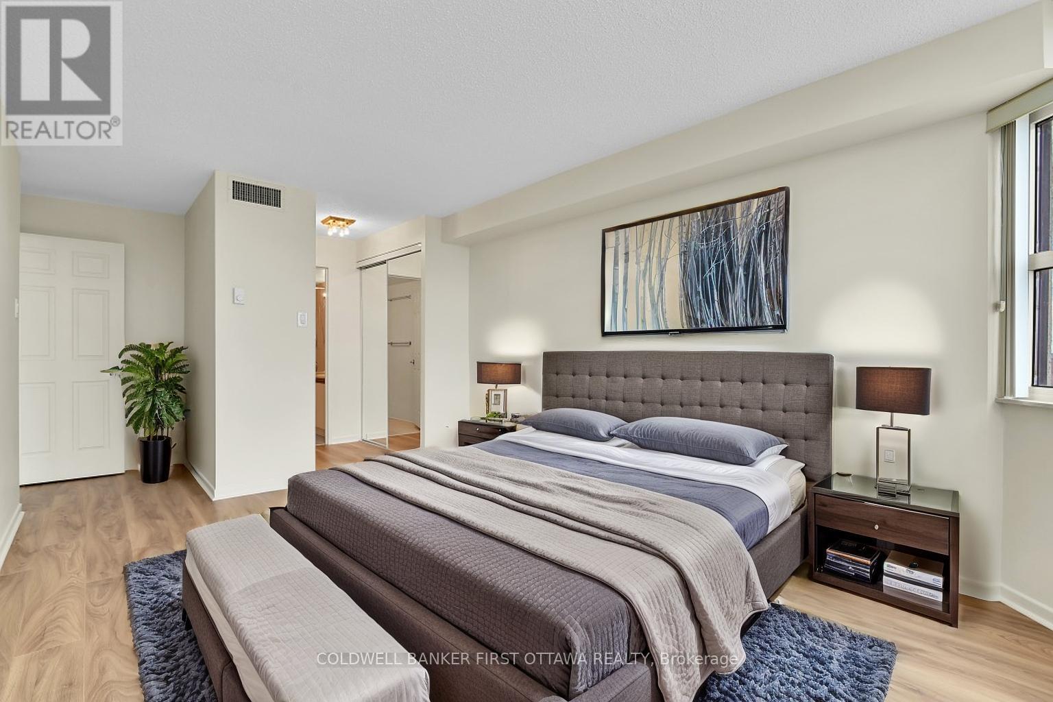 Virtually Staged Primary Bedroom