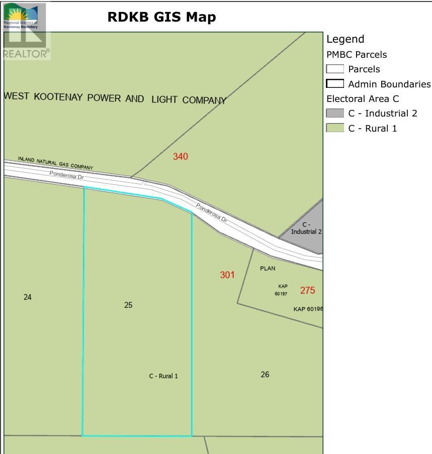 Lot 25 PONDEROSA Drive, Christina Lake
