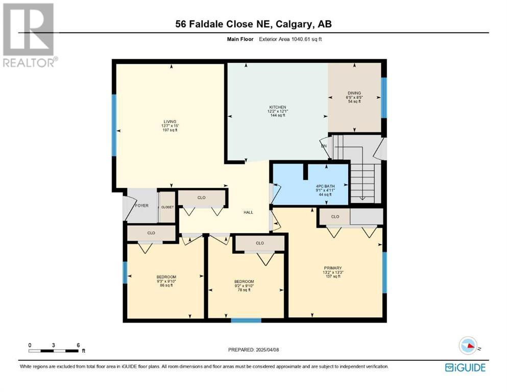 Single Family House Bungalow for Sale in  Faldale Close NE Falconridge Calgary 