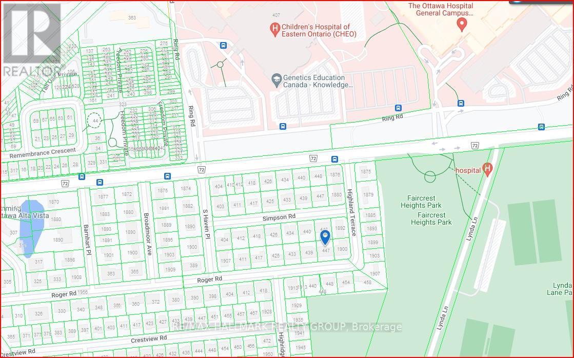 Contains info licensed under Open Govt - Ottawa
