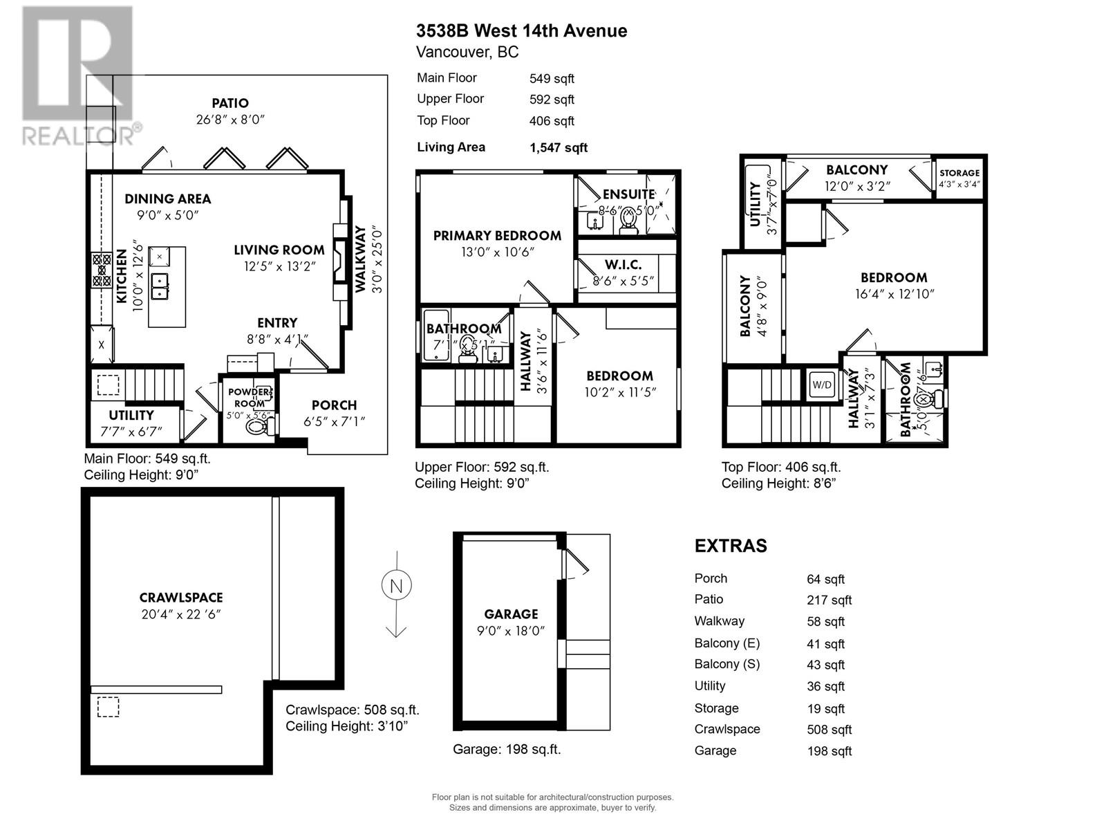 B 3538 W 14TH AVENUE, Vancouver real estate listing R2992539