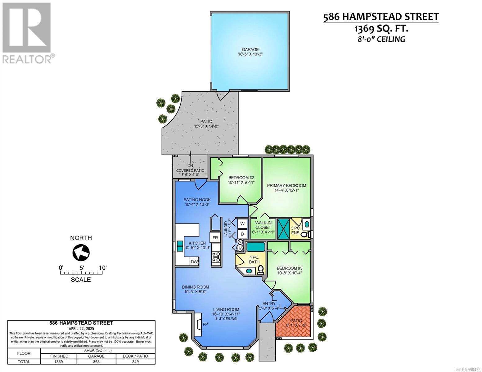 586 Hampstead St, Parksville real estate listing 996472
