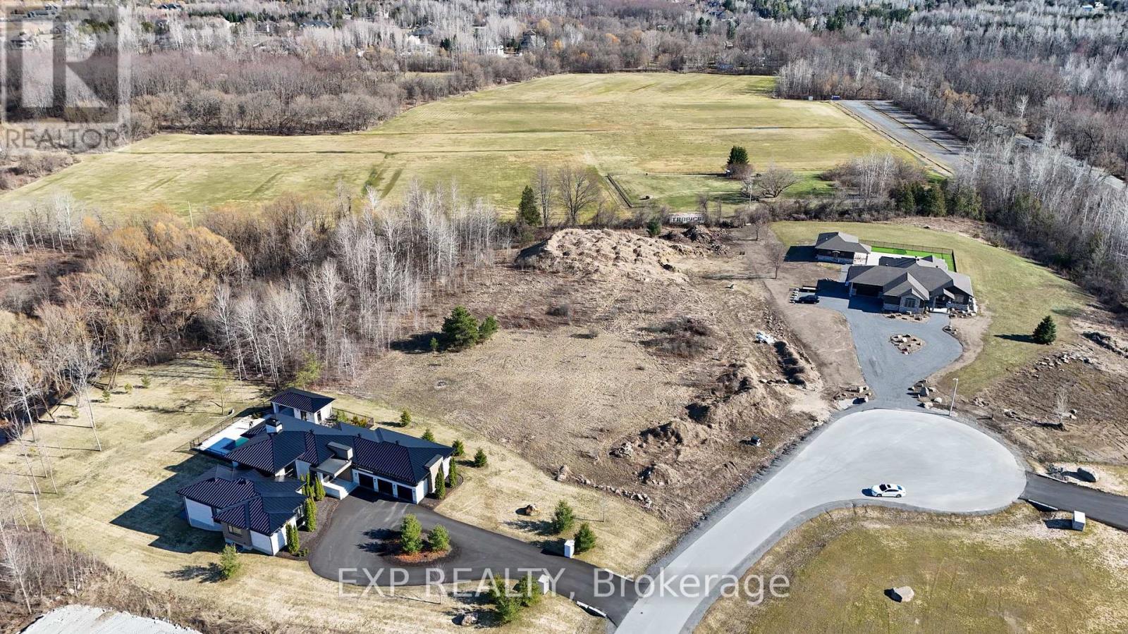 2.44 acres of high and dry, no prep needed land