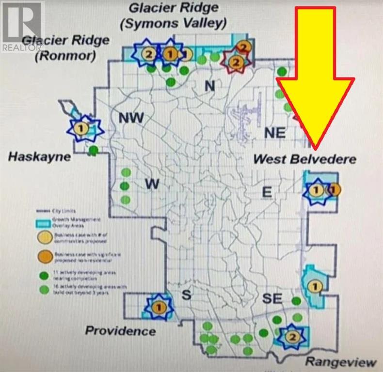 Vacant Land for Sale in R  Avenue SE Belvedere Calgary 