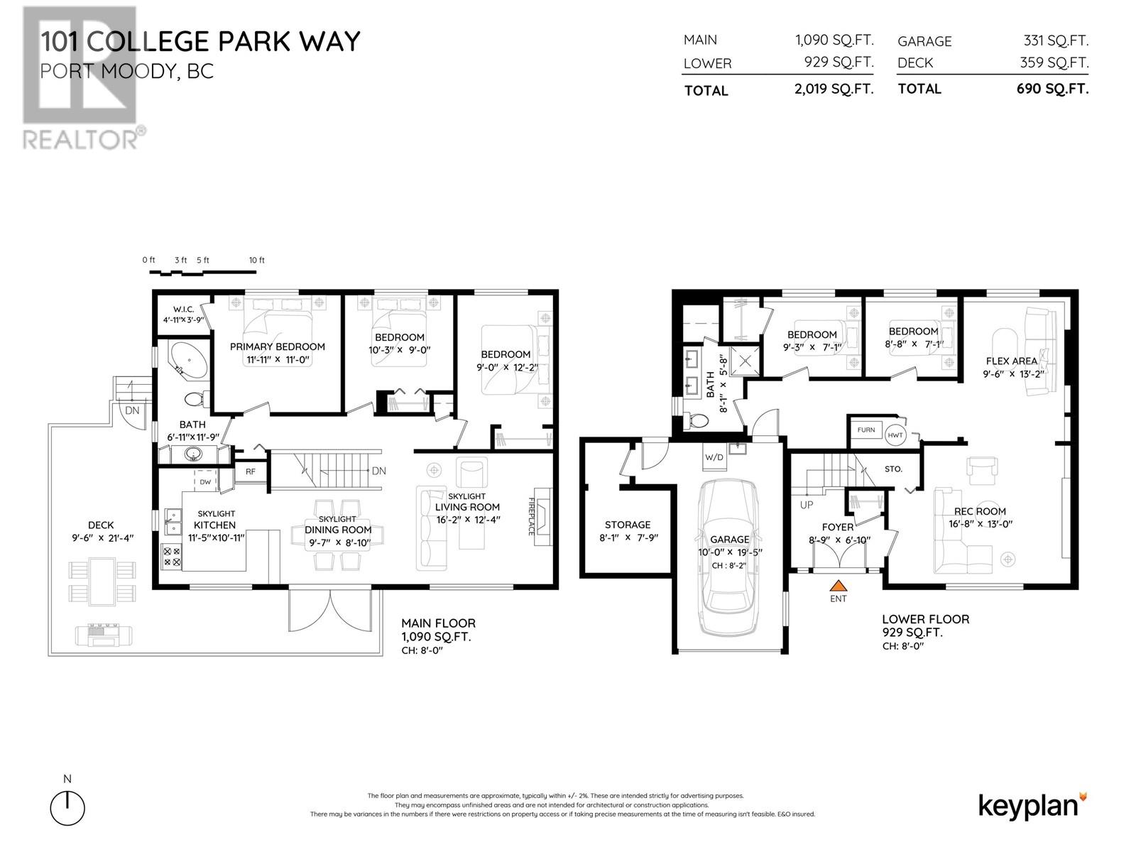 101 COLLEGE PARK WAY, Port Moody real estate listing R2995292