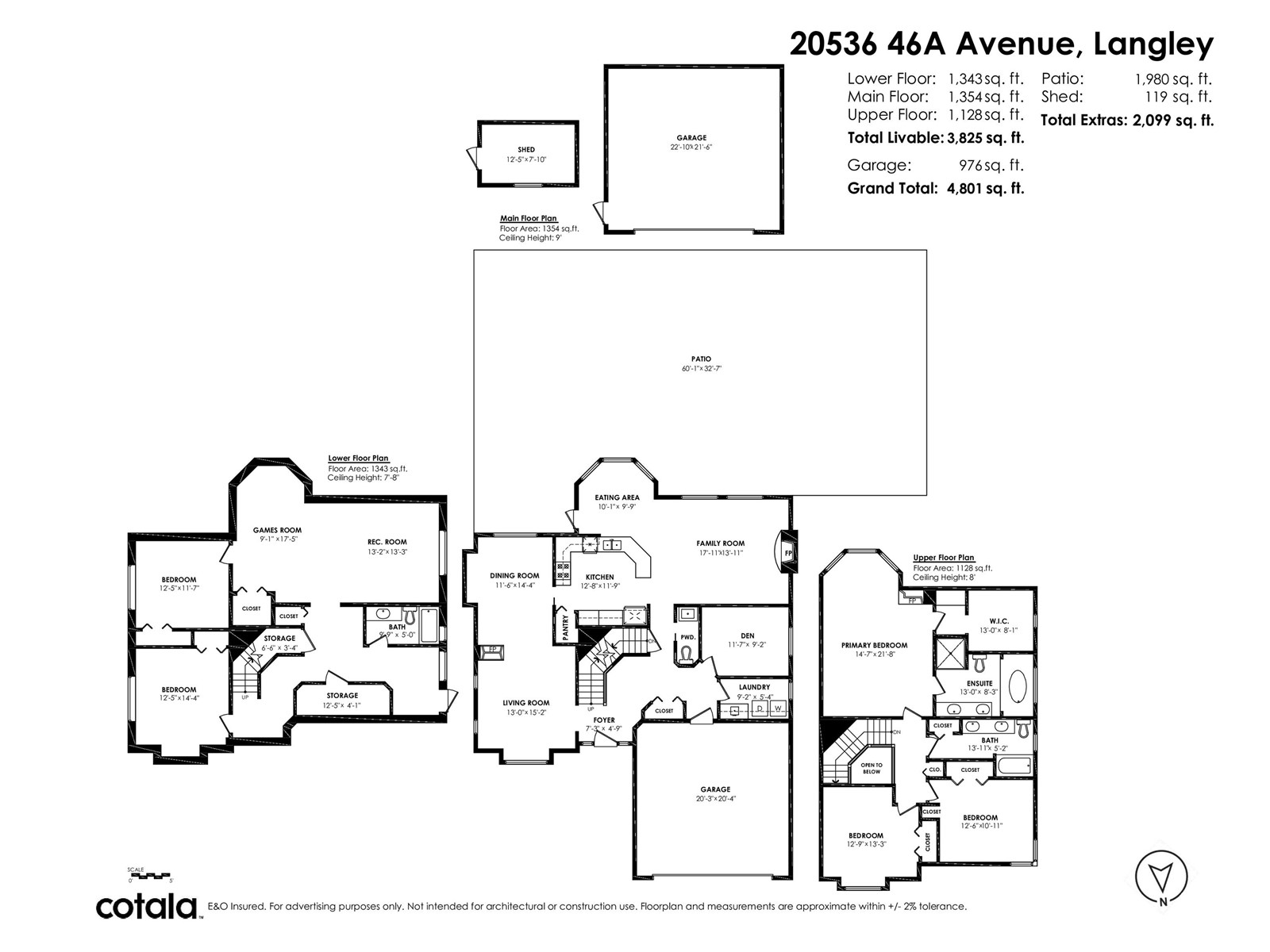 20536 46A AVENUE, Langley real estate listing R2994625