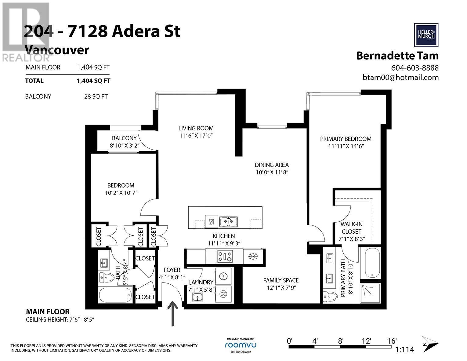 Photo 28 of 204 7128 Adera Street, Vancouver BC
