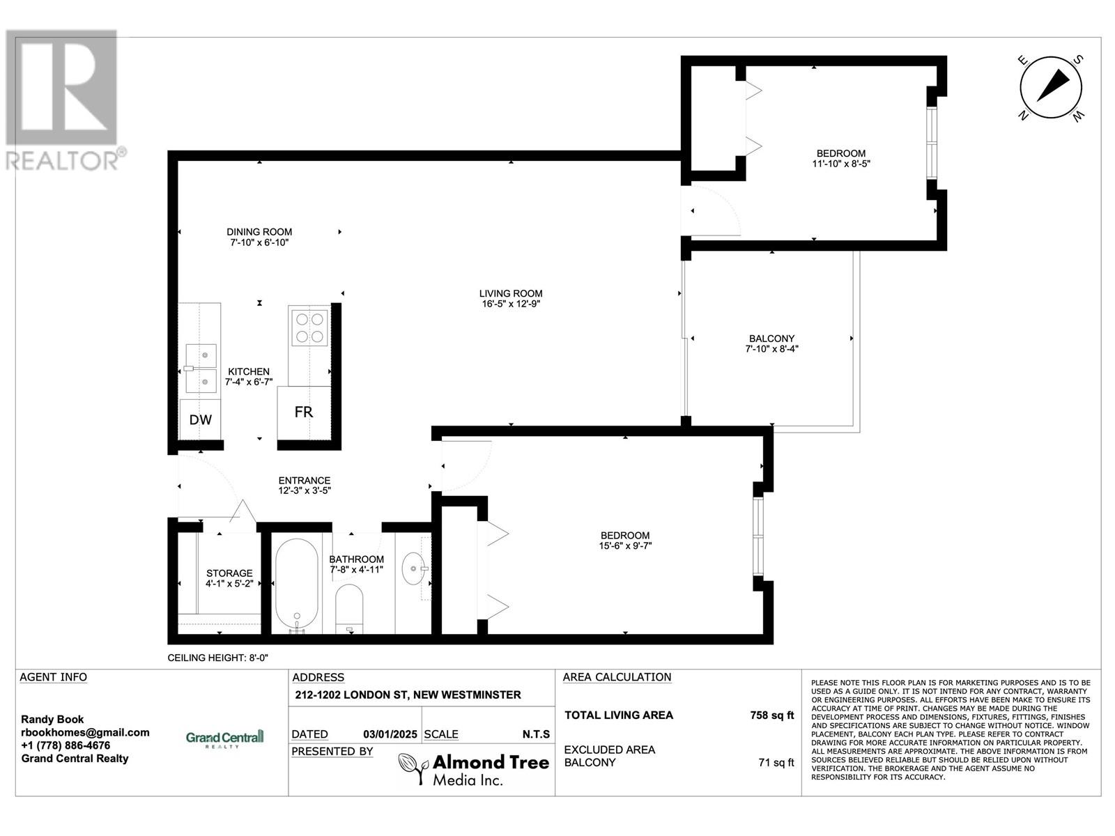 212 1202 LONDON STREET, New Westminster real estate listing R2975118