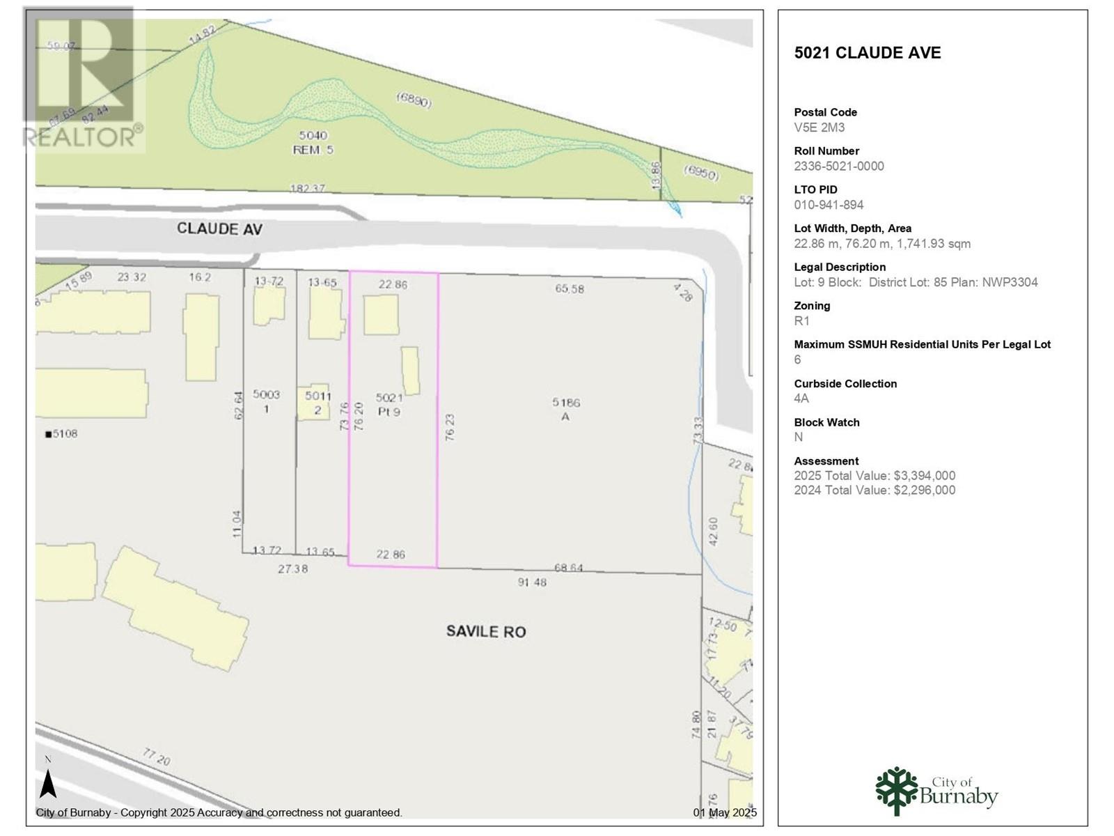 5021 CLAUDE AVENUE, Burnaby