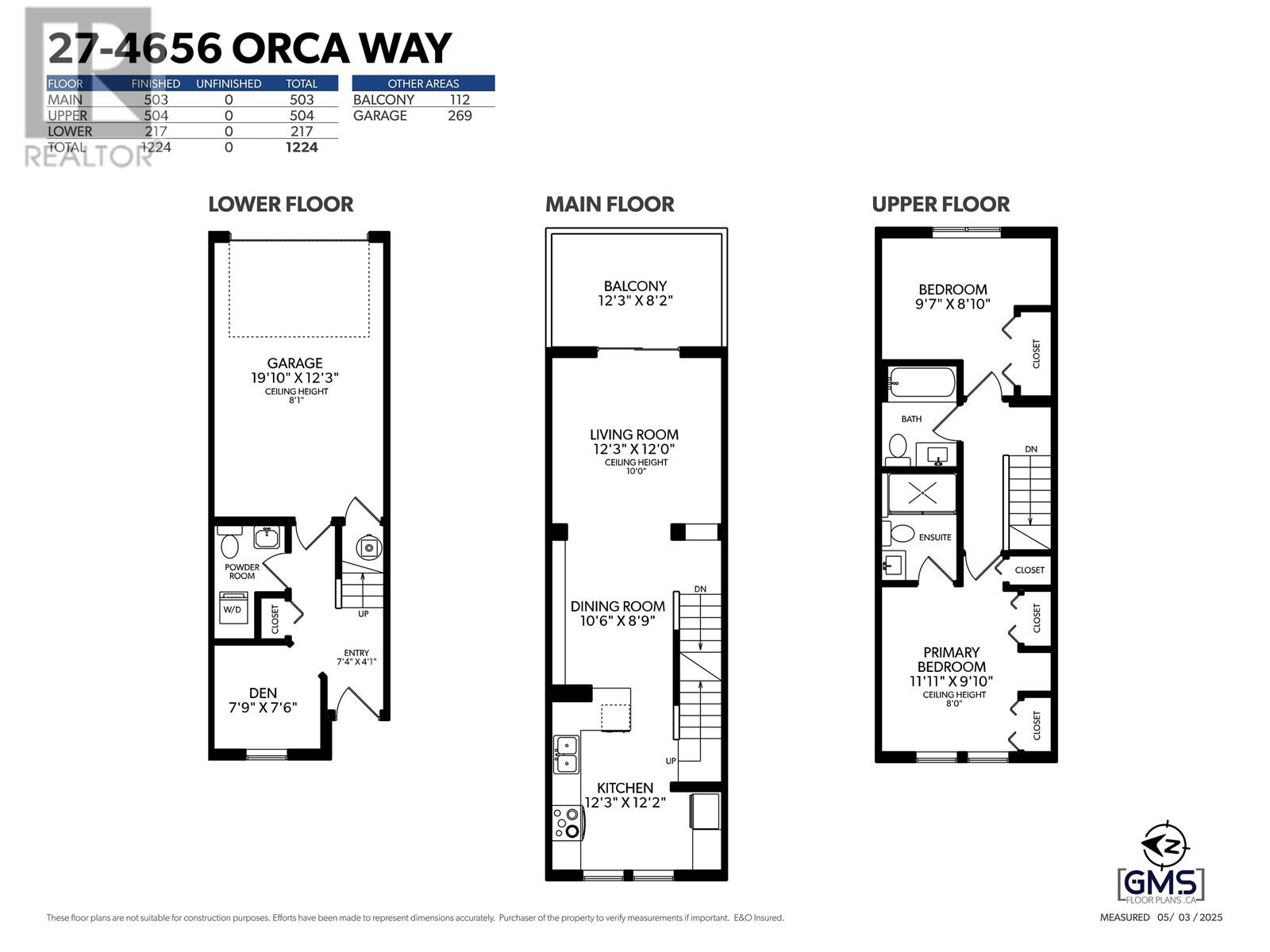 #27-4656 ORCA Way, Tsawwassen