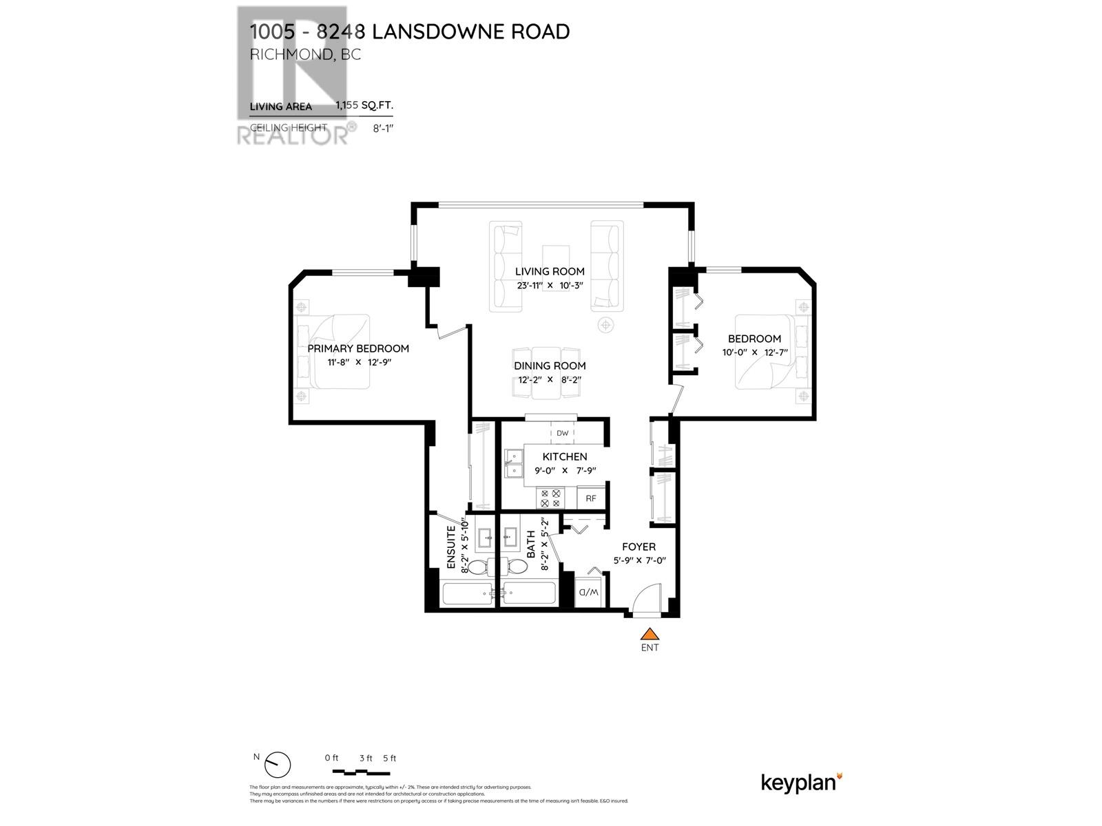 Photo 2 of 1005 8248 Lansdowne Road, Richmond BC