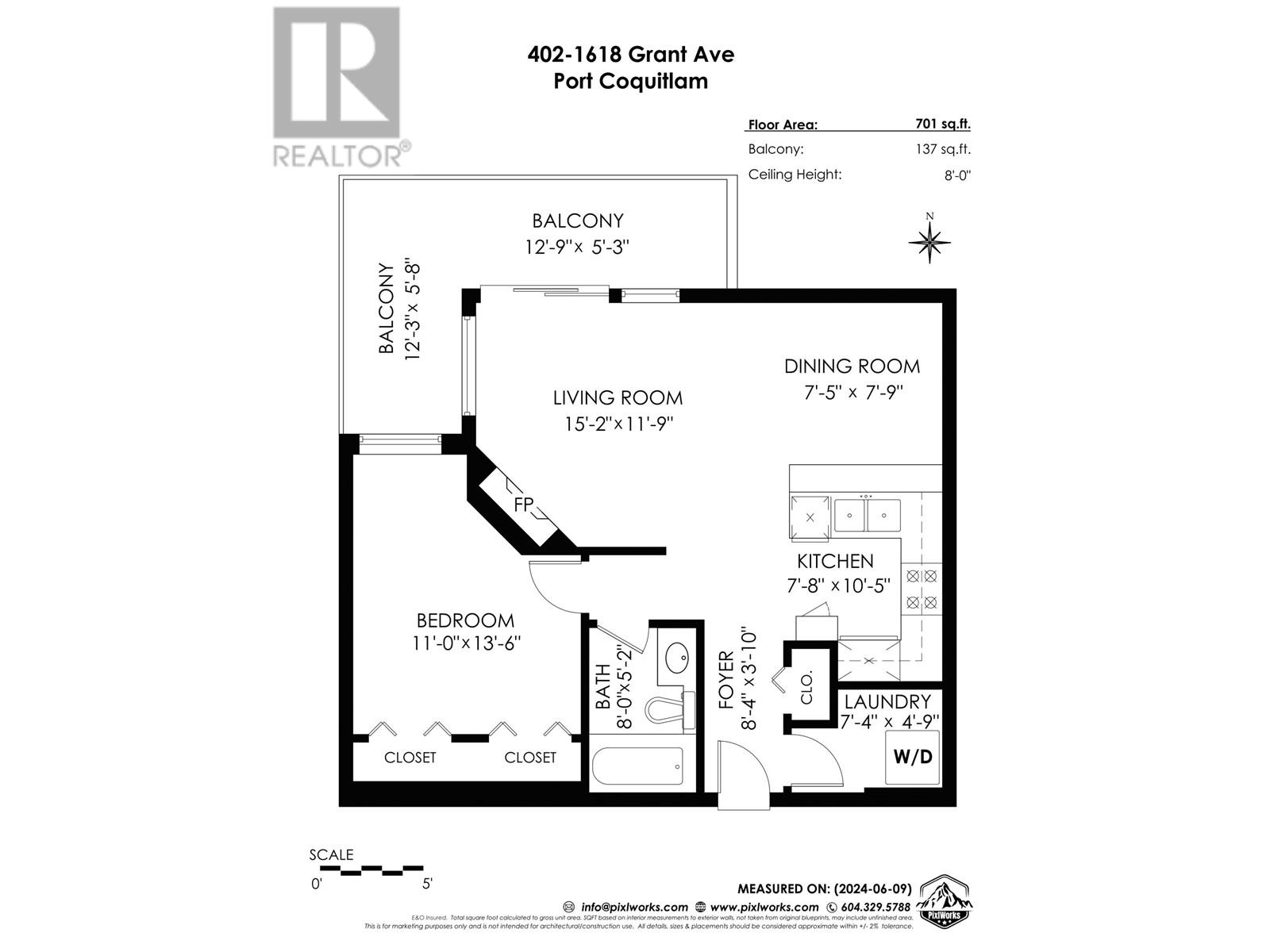 402 1618 GRANT AVENUE, Port Coquitlam real estate listing R2998690