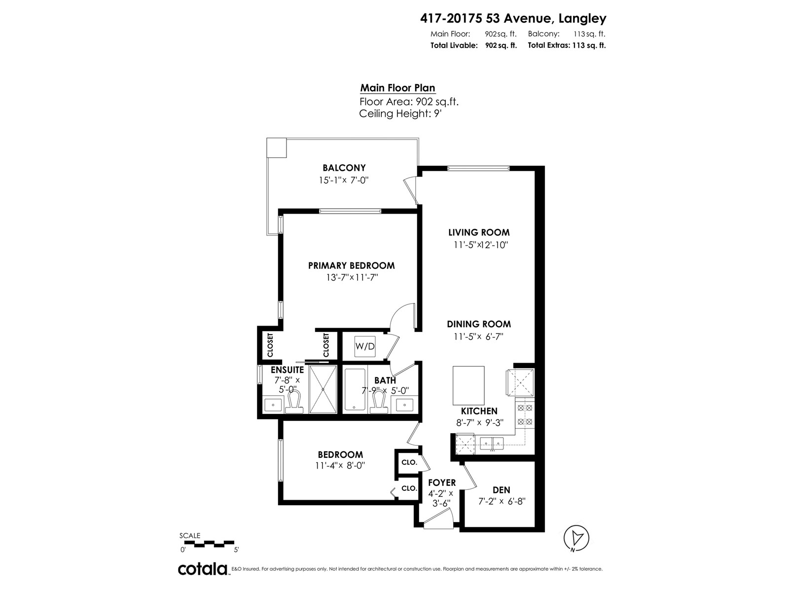 417 20175 53 AVENUE, Langley