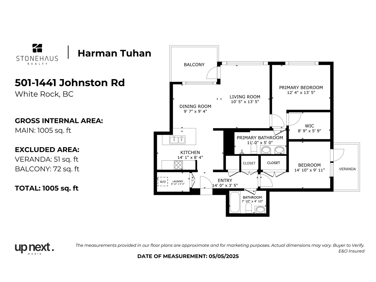 501 1441 JOHNSTON ROAD, White Rock