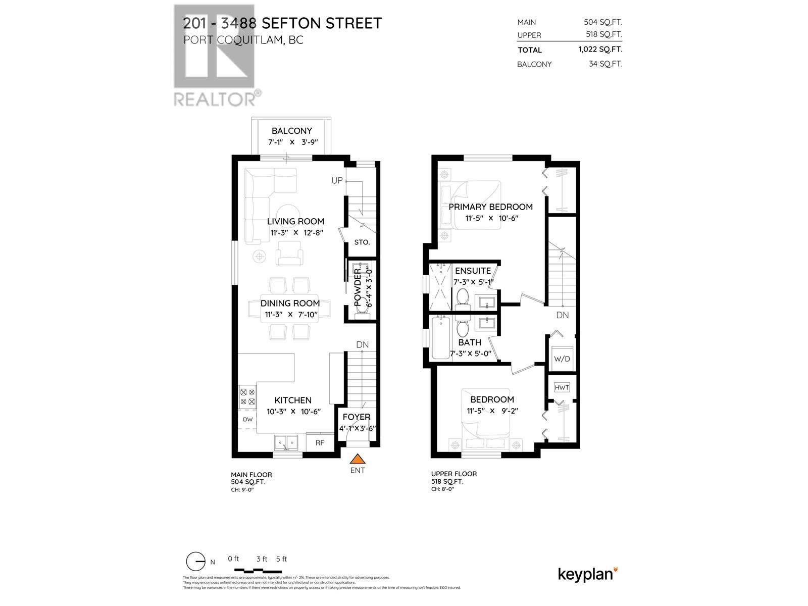 201 3488 SEFTON STREET, Port Coquitlam
