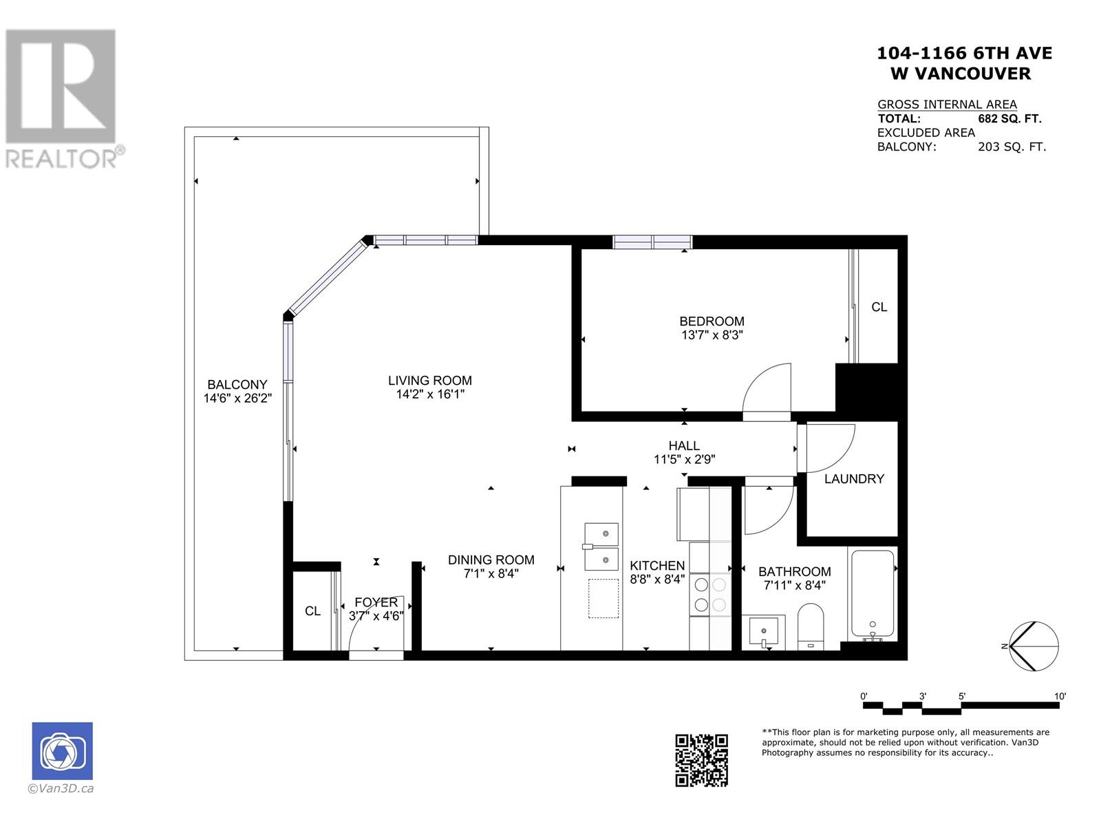 104 1166 W 6TH AVENUE, Vancouver real estate listing R2999244
