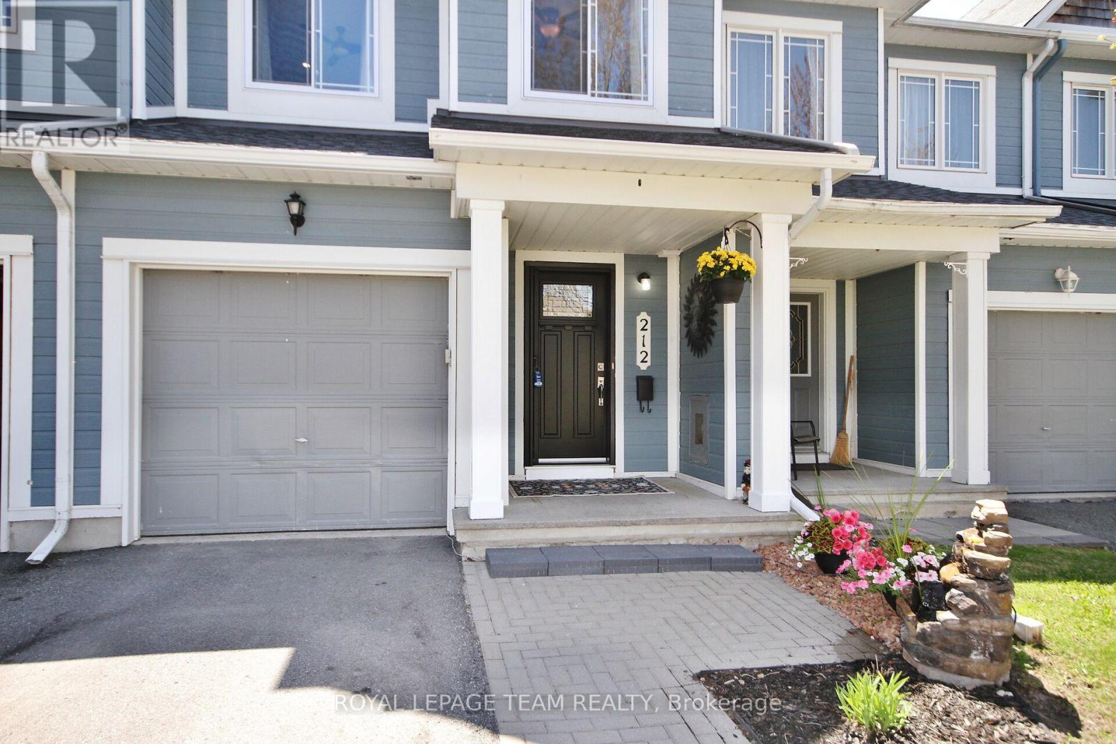Interlock front walkway.
