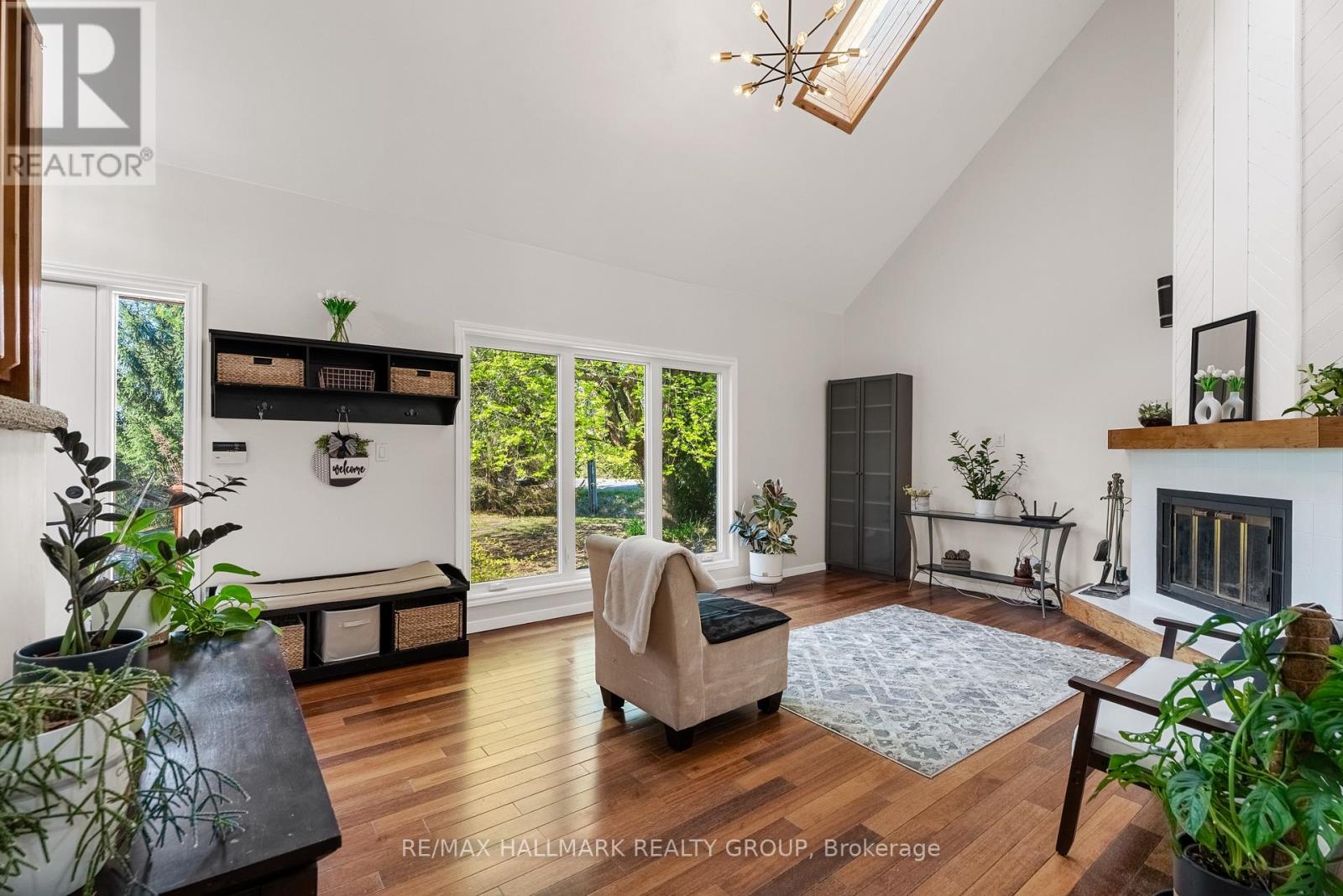 Main Floor - Bright, Large Windows, Wood Fireplace
