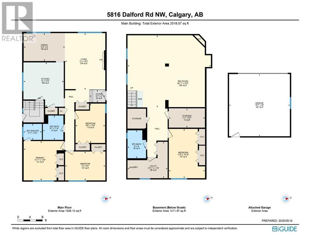 Single Family House Bungalow for Sale in  Dalford Road NW Dalhousie Calgary 