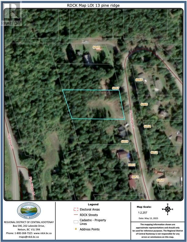 Lot 13 PINE RIDGE Road, Kaslo