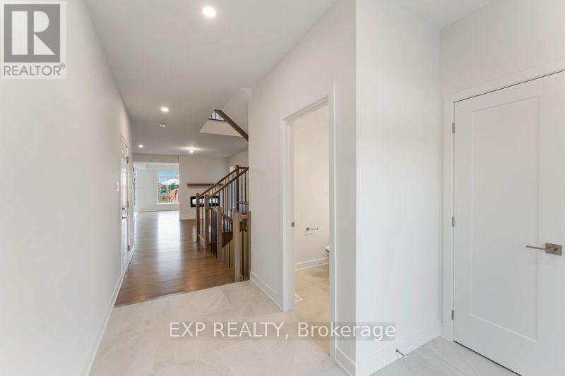 Foyer with main floor pwd room