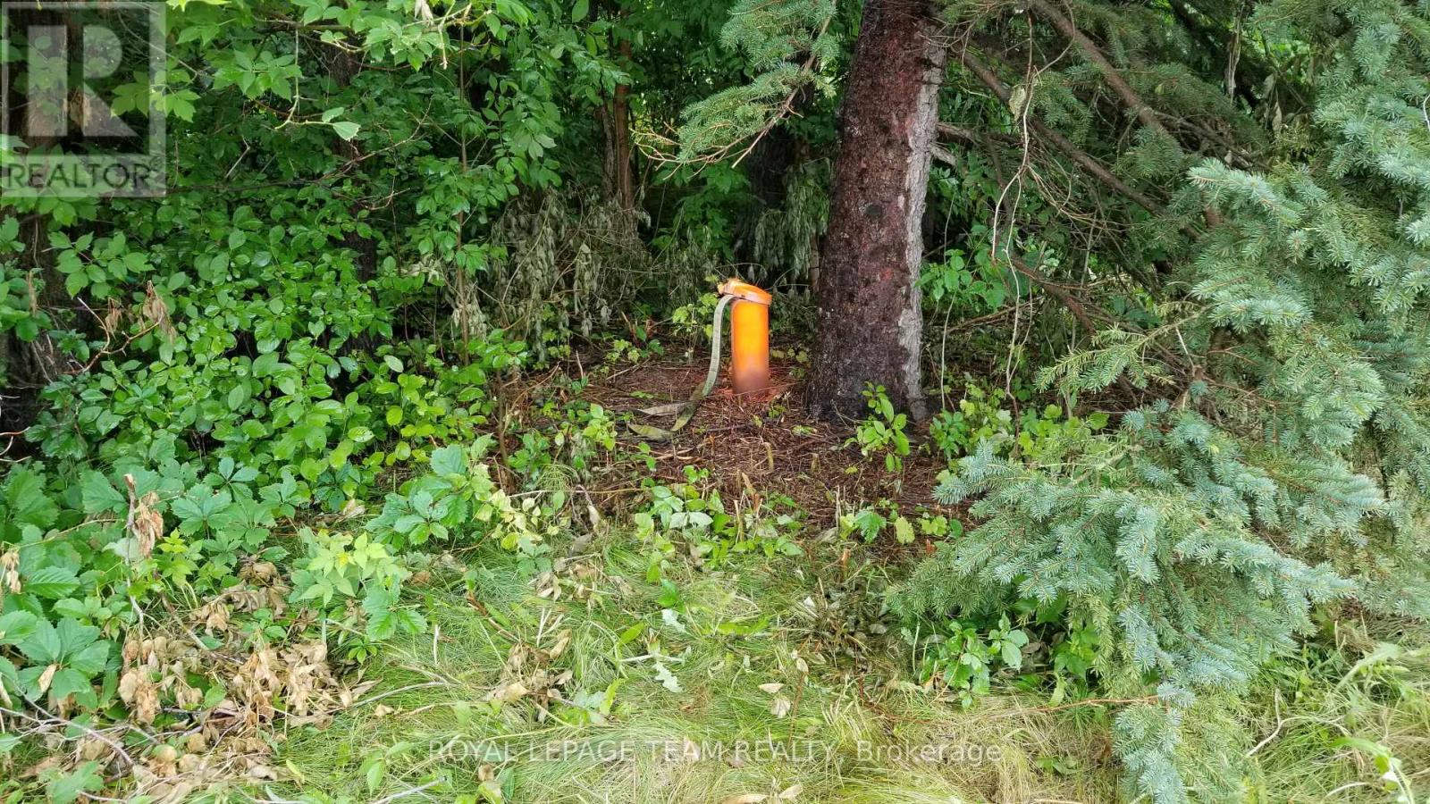Drilled well on lot