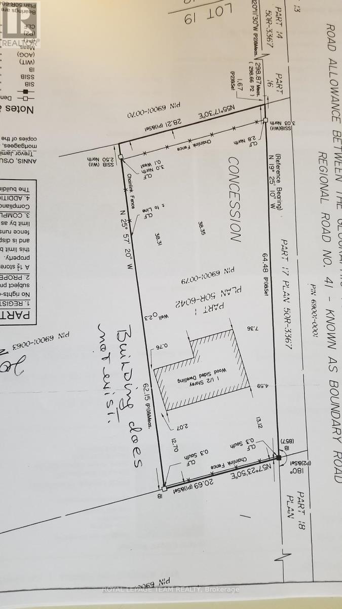Survey plan